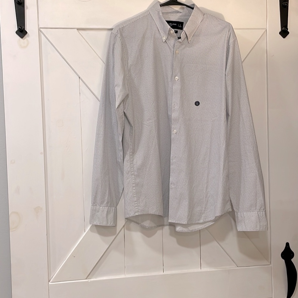NWT Abercrombie Shirt Sz L Super Slim